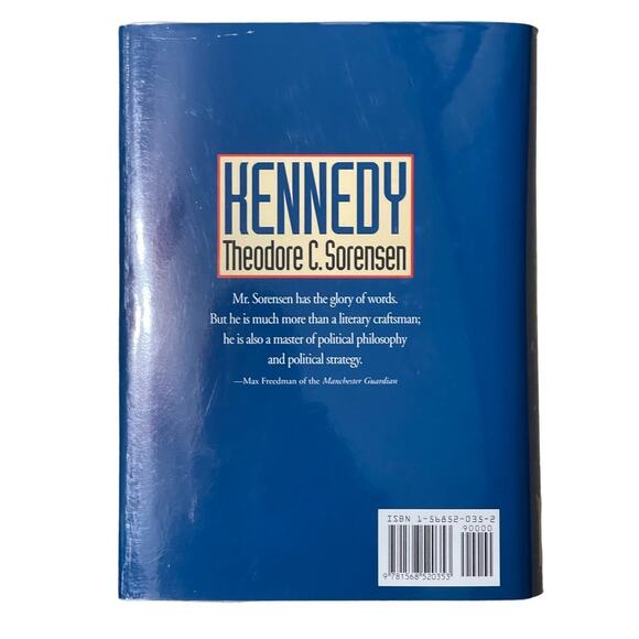 Kennedy Leaders of our Time by Theodore Sorensen Hardcover Book - Picture 3 of 3